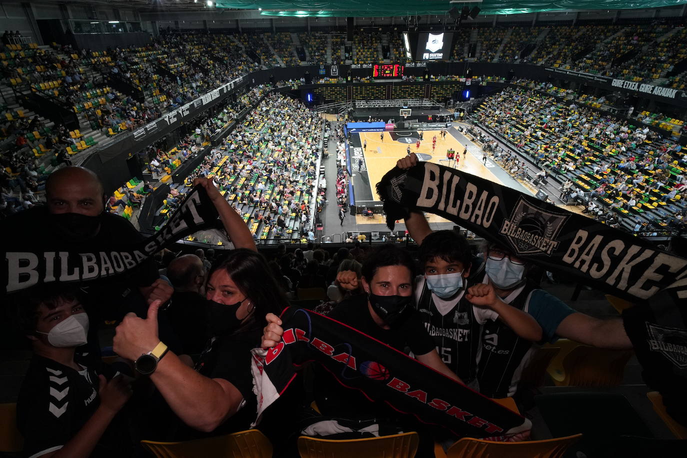 Las mejores imágenes del Bilbao Basket-Zaragoza