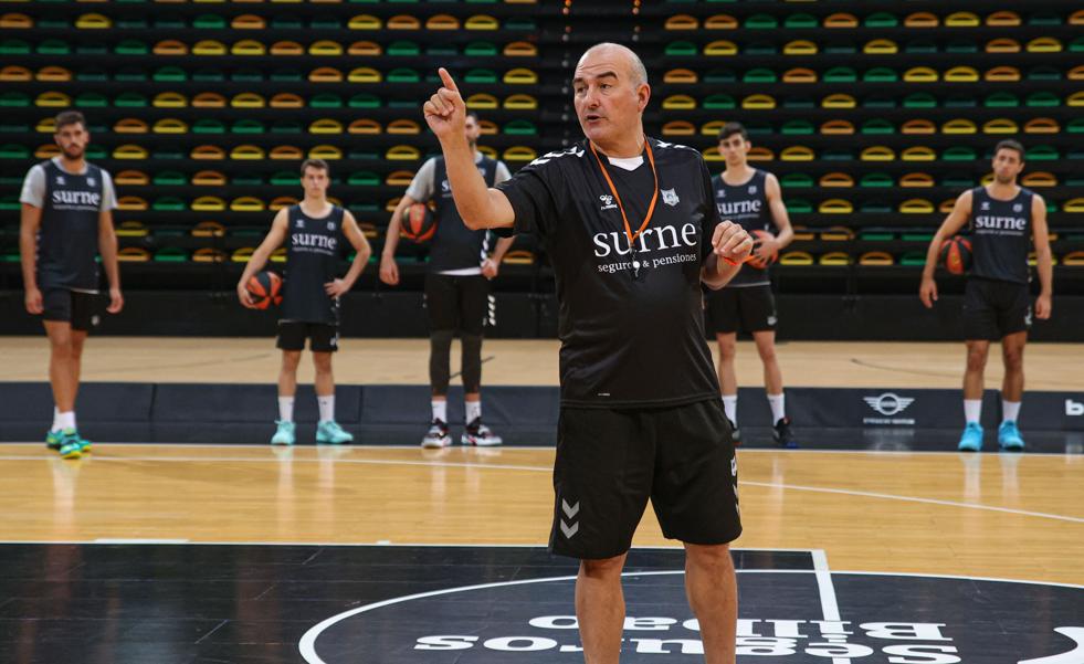 Ponsarnau quiere un Bilbao Basket que «corra mucho» y sea «inteligente»