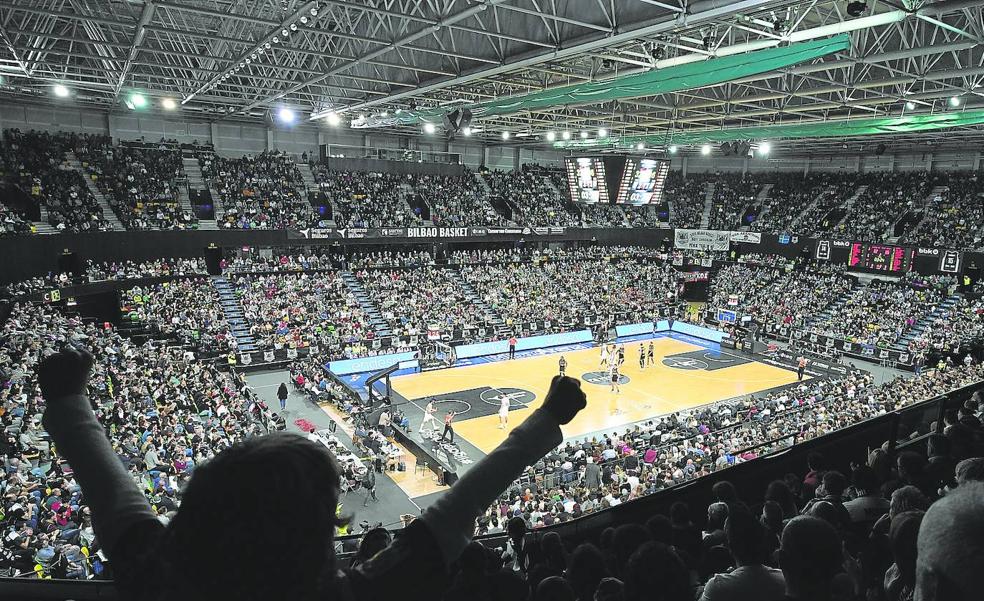 El Bilbao Basket es el tercer equipo de la ACB que más público lleva a su pabellón