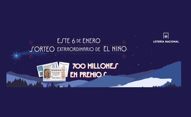 Horario del sorteo del Niño 2019
