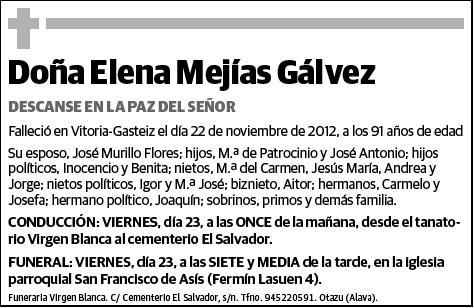 MEJIAS GALVEZ,ELENA