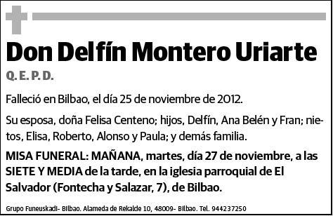 MONTERO URIARTE,DELFIN