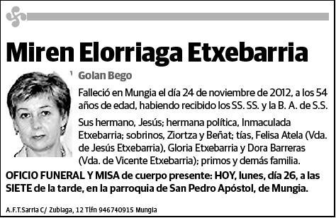 ELORRIAGA ETXEBARRIA,MIREN