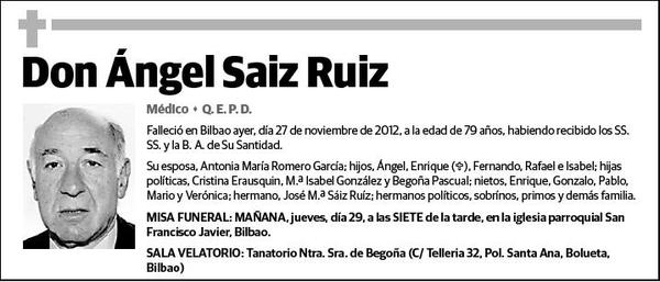 SAIZ RUIZ,ANGEL