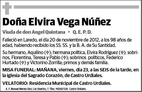 VEGA NUÑEZ,ELVIRA