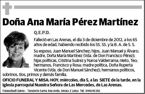 PEREZ MARTINEZ,ANA MARIA