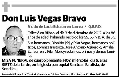 VEGAS BRAVO,LUIS