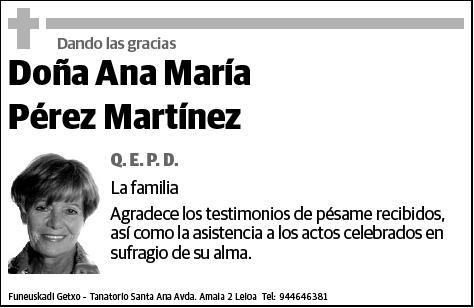 PEREZ MARTINEZ,ANA MARIA