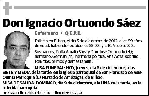 ORTUONDO SAEZ,IGNACIO