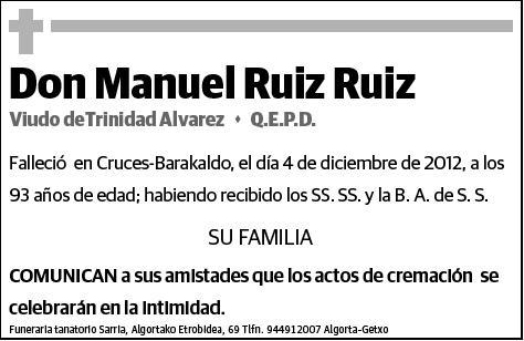 RUIZ RUIZ,MANUEL