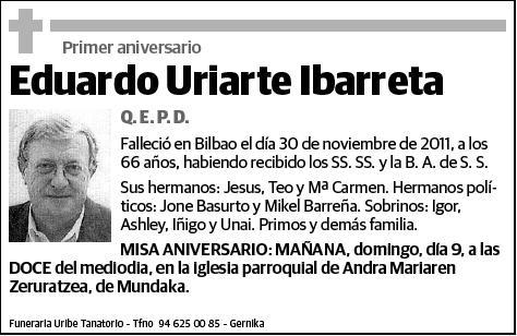 URIARTE IBARRETA,EDUARDO