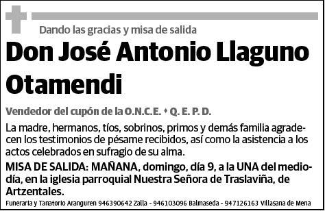 LLAGUNO OTAMENDI,JOSE ANTONIO