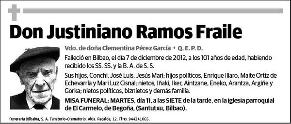 RAMOS FRAILE,JUSTINIANO