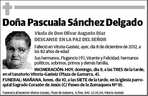 SANCHEZ DELGADO,PASCUALA