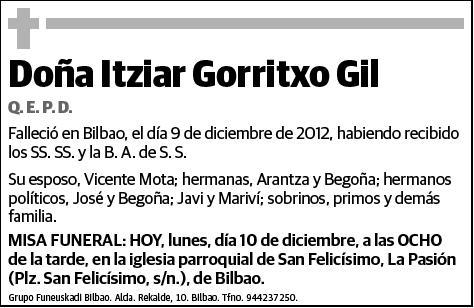 GORRITXO GIL,ITZIAR