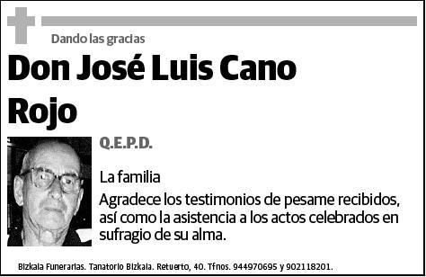 CANO ROJO,JOSE LUIS