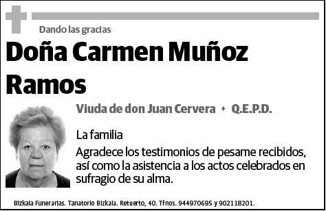 MUÑOZ RAMOS,CARMEN