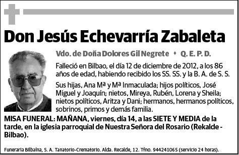 ECHEVARRIA ZABALETA,JESUS