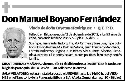 BOYANO FERNANDEZ,MANUEL