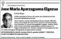 AYARZAGUENA ELGEZUA,JOSE MARIA
