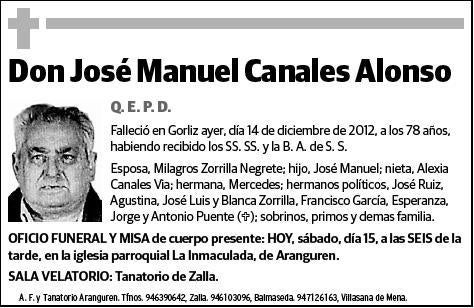 CANALES ALONSO,JOSE MANUEL