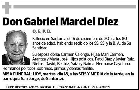 MARCIEL DIEZ,GABRIEL