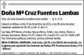 FUENTES LAMBAS,Mª CRUZ