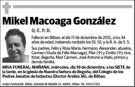 MACOAGA GONZALEZ,MIKEL