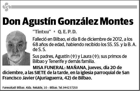 GONZALEZ MONTES,AGUSTIN