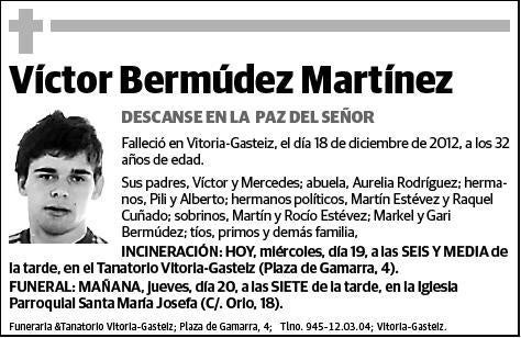 BERMUDEZ MARTINEZ,VICTOR