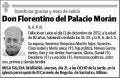 DEL PALACIO MORAN,FLORENTINO