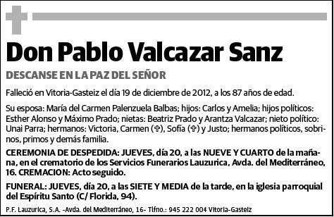 VALCAZAR SANZ,PABLO