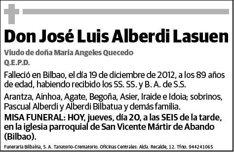 ALBERDI LASUEN,JOSE LUIS