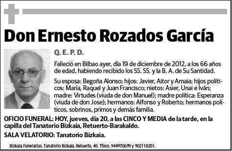 ROZADO GARCIA,ERNESTO