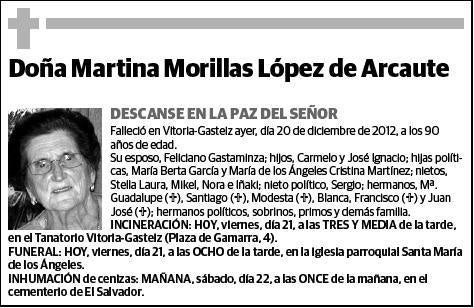 MORILLAS LOPEZ DE ARCAUTE,MARTINA