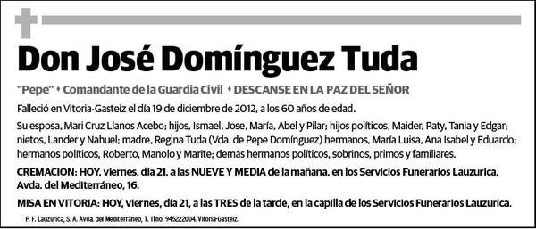 DOMINGUEZ TUDA,JOSE