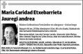 ETXEBARRIETAJAUREGI,MARIA CARIDAD