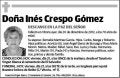 CRESPO GOMEZ,INES