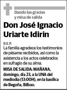 URIARTE IRIDIN,JOSE IGNACIO