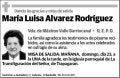 ALVAREZ RODRIGUEZ,MARIA LUISA