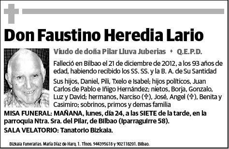 HEREDIA LARIO,FAUSTINO