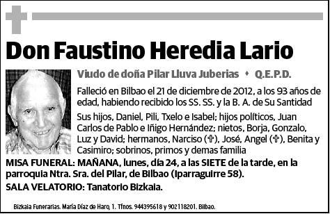 HEREDIA LARIO,FAUSTINO