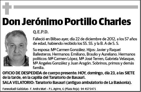 PORTILLO CHARLES,JERONIMO