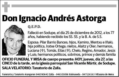ANDRES ASTORGA,IGNACIO