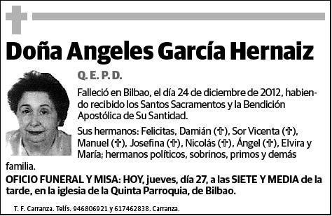 GARCIA HERNAIZ,ANGELES