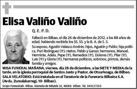 VALIÑO VALIÑO,ELISA