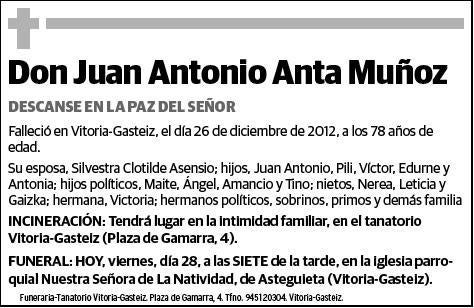 ANTA MUÑOZ,JUAN ANTONIO
