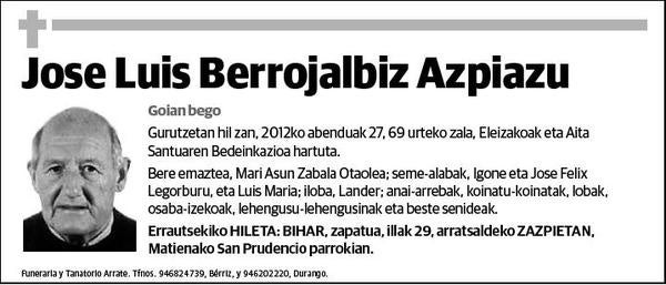 BERROJALBIZ AZPIAZU,JOSE LUIS