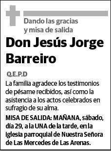 JORGE BARREIRO,JESUS