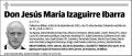 IZAGUIRRE IBARRA,JESUS MARIA